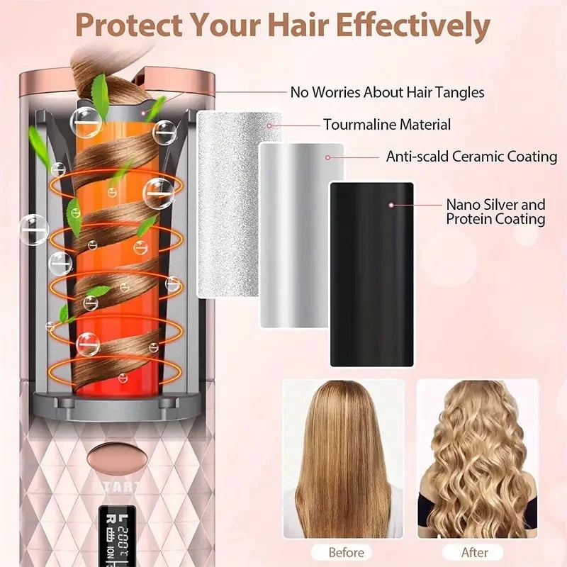 Automatic Hair Curler