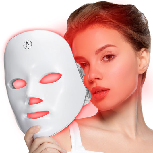 LED Red Light Therapy Mask for Youthful Skin Glow