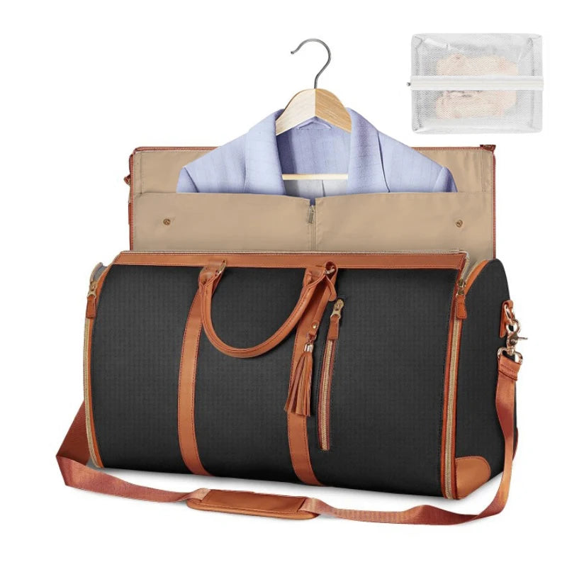 Foldable Leather Bag