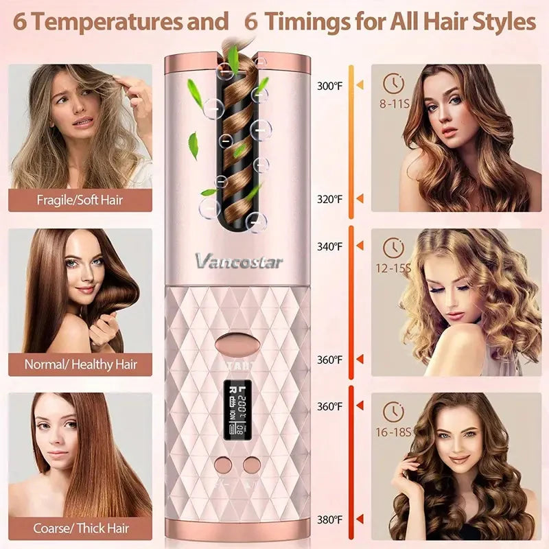 Automatic Hair Curler