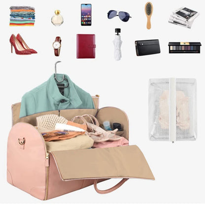 Foldable Leather Bag