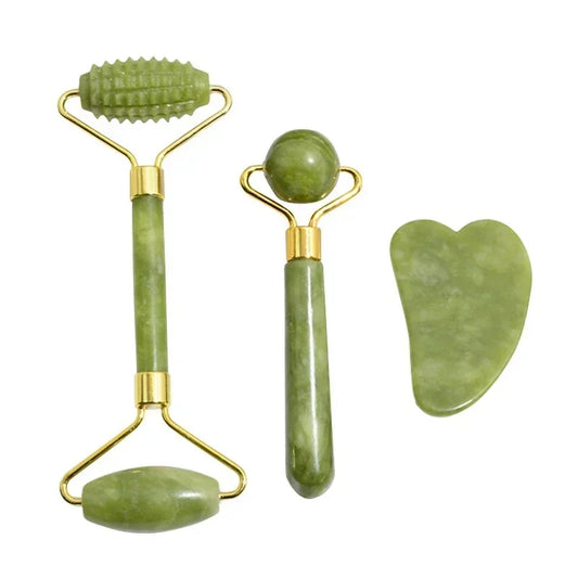 Natural Jade Face Roller for Radiant Skin