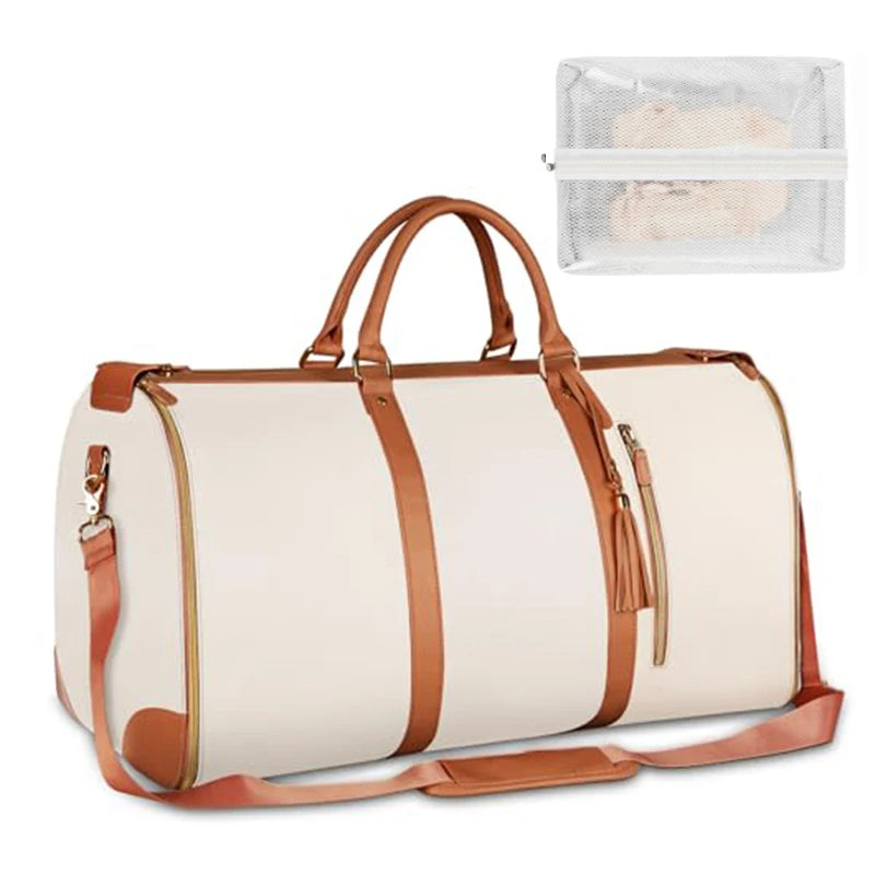 Foldable Leather Bag